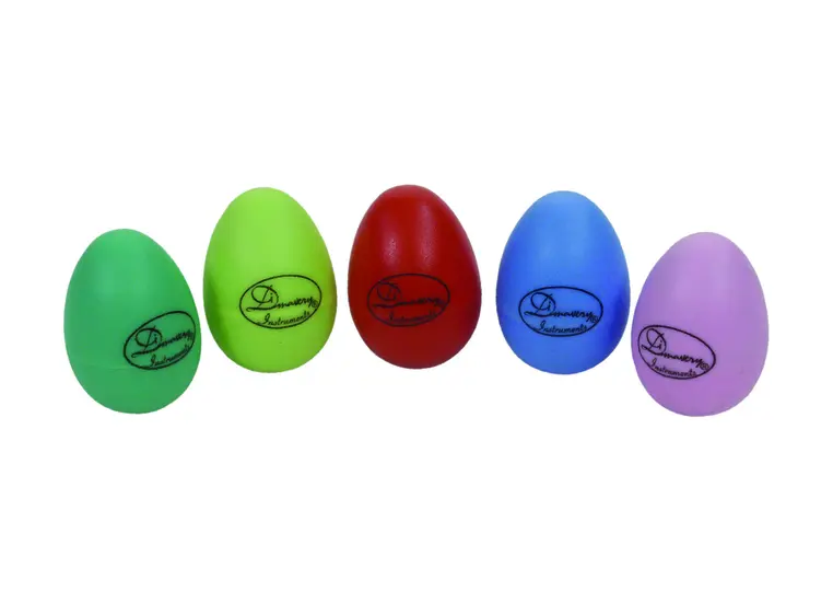 DIMAVERY egg-shaker color sorted/pair 